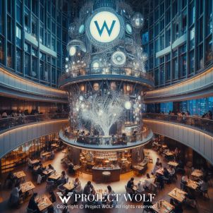 Project Wolf, wolfcoin/ Tokyo World Cafe, Japan