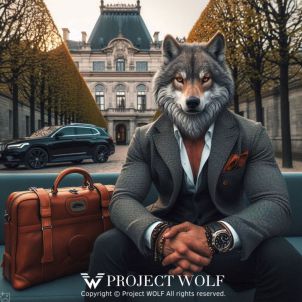 Project Wolf/ A confident Wolf even during the trip