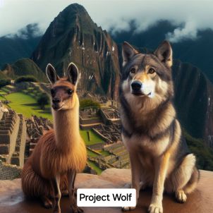 Project Wolf 울프 마추픽추에서 라마랑 한컷~!