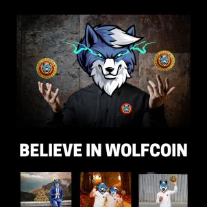 Wolfcoin Twitter Promotion present