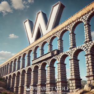 Segovia Waterway Bridge, Spain [WOLF]