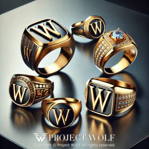 project WOLF/W luxury brand ring collection