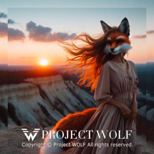 Project Wolf / Fox at sunset