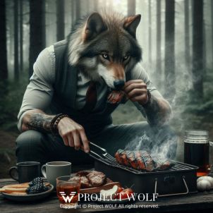 Project wolf / forest camping BBQ