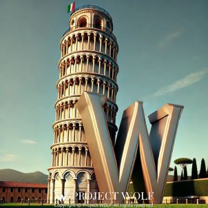 w placed on the Leaning Tower of Pisa