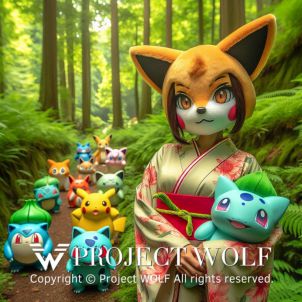 Project Wolf / Collaboration between cute fox and Pokemon