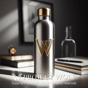 Project Wolf / Golden W Water Bottle