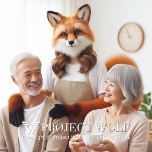 Project Wolf / Fox taking care of her parents