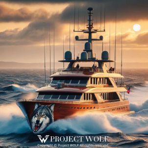 Project wolf / sail through the Pacific Ocean