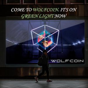 COME TO WOLFCOIN. IT'S ON GREEN LIGHT NOW