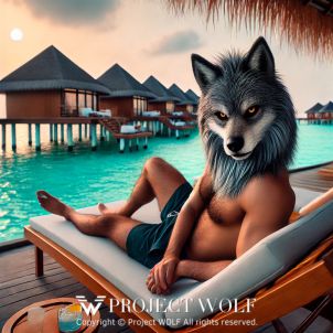 project WOLF/relaxing on a sunbed