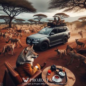 Project wolf / enjoy the wild jungle