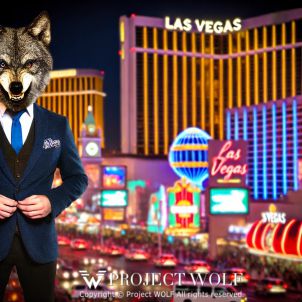 project WOLF/bright neon lights of Las Vegas