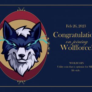 Congratulations on joining Wolfforce!(WOLFCOIN MEME)