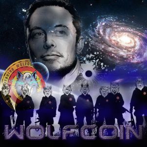 울프코인 포스터를 만들어 봤어 /  WOLFCOIN