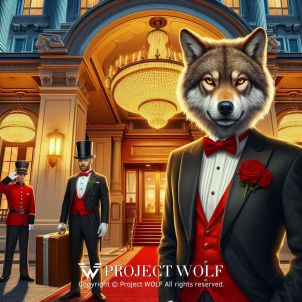 Project Wolf / The luxurious house and the wolf