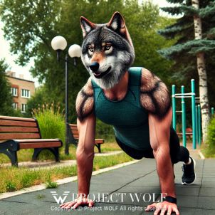 project WOLF/wolf exercising