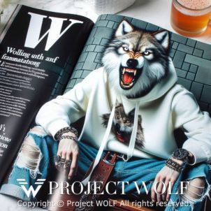 Project Wolf 잡지속의 주인공~!