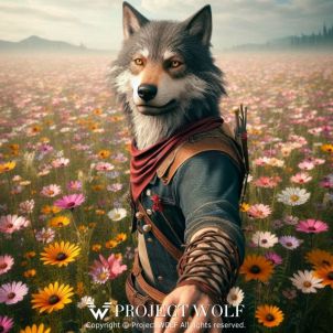 Project wolf / Walking on the flower path