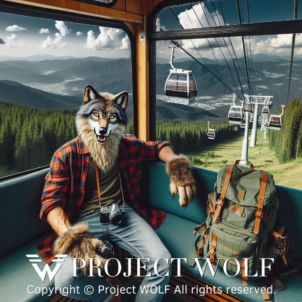 Project Wolf 케이블카를 즐기다.