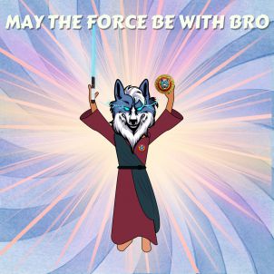 May the Force be with Bro, Wolfcoin ex1