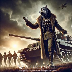 project WOLF/leading his troops