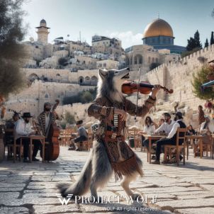 Project Wolf/ to play in front of Jerusalem, Israel