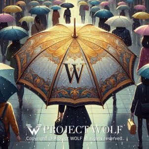 Project Wolf / Our fox under the umbrella