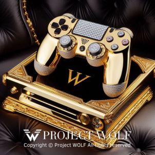 Project Wolf / W Gold Game Console Joystick