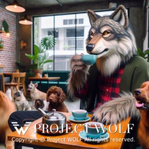 Project Wolf 애완견 카페~!