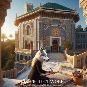 Project Wolf/ an Algerian mural