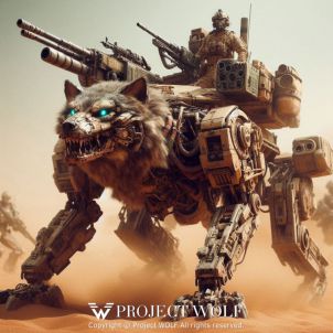 Project wolf / team up with the Wolf Robot