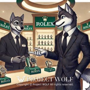 wolf coin  로렉스 매장의 울프구루