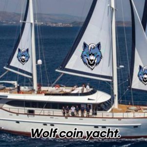 WOLFCOIN yacht.