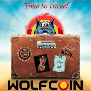 TIME TO TRAVEL WITH WOLFCOIN#2