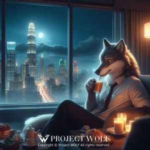 Project wolf / a cup of milk tea after work