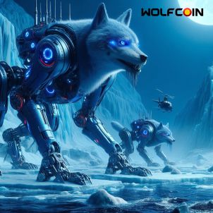 WOLFCOIN 얼음속에서 깨어난 울프