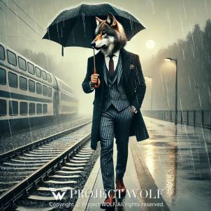 project WOLF/walking through the train station