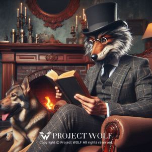 Project Wolf / Wolf, In a cabin with a fedora