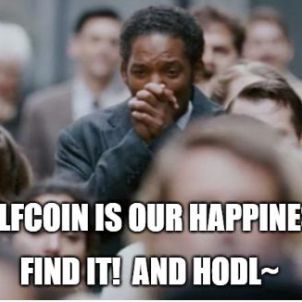 Wolfcoin is our happiness.