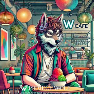 project WOLF /enjoying a bowl of shaved ice