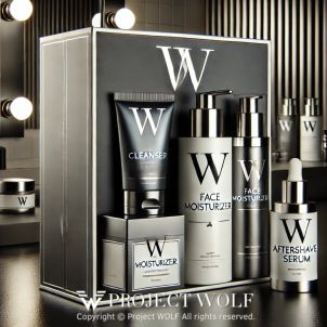 project WOLF/luxury brand W's men's skincare set