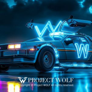 PROJECT WOLF!! Time machine "W" car!!