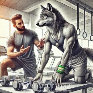 project WOLF/working out at the gym