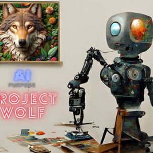 AI PURPOSE PROJECT WOLF. WOLFCOIN.