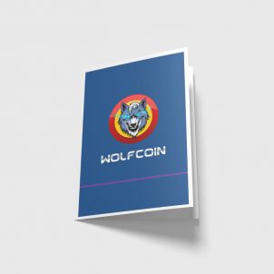 고급스러운 울프코인 노트 LUXURIOUS WOLFCOIN NOTEBOOK