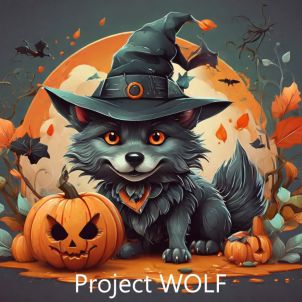 WOLFCOIN 할로윈을 즐기는 꼬마 울프