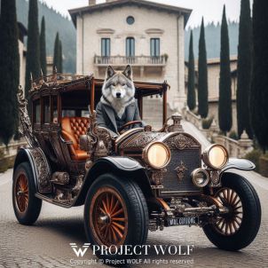 Project wolf / Wolf likes a special car