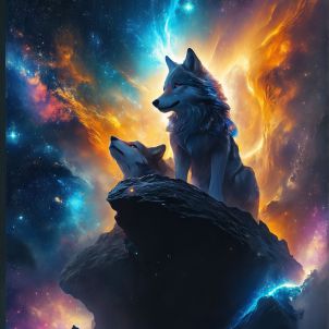 WOLFCOIN MEME the beauty of the universe