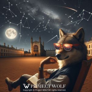 Project Wolf/ see the stars in the night sky